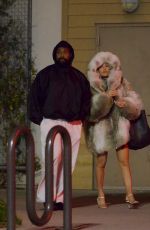 BIANCA CENSORI and Kanye West Leaves a Movie Theater in Los Angeles 03/29/2024