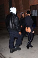 BIANCA CENSORI and Kanye West Night Out in Los Angeles 03/09/2024