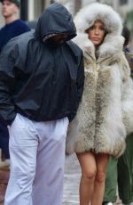 BIANCA CENSORI and Kanye West Out in Los Angeles 03/29/2024