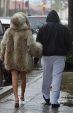 BIANCA CENSORI and Kanye West Out in Los Angeles 03/29/2024