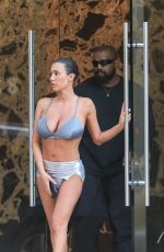 BIANCA CENSORI Visits Melrose Tanning Salon in West Hollywood 03/19/2024