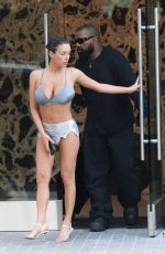 BIANCA CENSORI Visits Melrose Tanning Salon in West Hollywood 03/19/2024