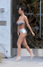 BIANCA CENSORI Visits Melrose Tanning Salon in West Hollywood 03/19/2024