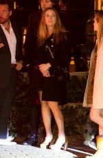 BILLIE LOURD Leaves CAA Pre-Oscar Party in West Hollywood 03/08/2024