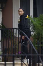 BLAC CHYNA on the Set of College Hill: Celebrity Edition in New Orleans 02/29/2024