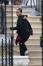 BLAC CHYNA on the Set of College Hill: Celebrity Edition in New Orleans 02/29/2024