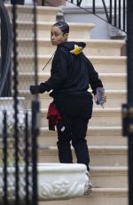 BLAC CHYNA on the Set of College Hill: Celebrity Edition in New Orleans 02/29/2024