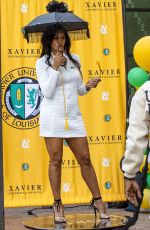 BLAC CHYNA, TAMAR BRAXTON, SAUSY SANTANA, KARLOUS MILLER, SLAUDIA JORDAN and and SWAGGY P Film Graduation Day Scenes for College Hill: Celebrity Edition in New Orleans 02/29/2024