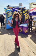 BLANCA BLANCO at Takis Chip Event on Santa Monica Pier 03/09/2024