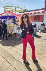 BLANCA BLANCO at Takis Chip Event on Santa Monica Pier 03/09/2024