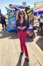 BLANCA BLANCO at Takis Chip Event on Santa Monica Pier 03/09/2024