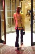 BLANCA BLANCO Leaves Hotel de Crillon in Paris 03/05/2024