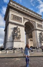 BLANCA BLANCO Out at Paris Fashion Week 03/04/2024