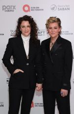 BRANDI CARLILE and CATHERINE SHEPHERD at 32nd Annual Elton John AIDS Foundation Academy Awards Viewing Party in West Hollywood 03/10/2024