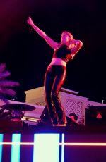BRANDI CYRUS at a Live DJ Set at XS Nightclub in The Wynn Casino and Resort in Las Vegas 03/19/2024