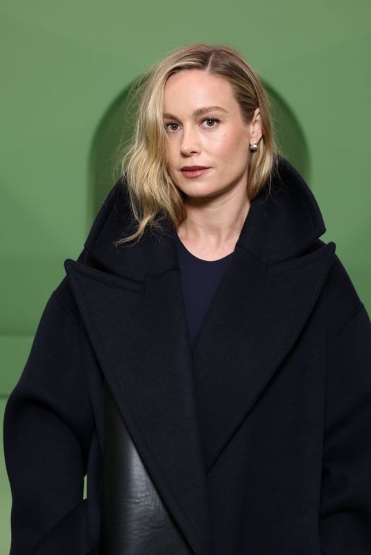 BRIE LARSON at Loewe Fashion Show at Paris Fashion Week 03/01/2024