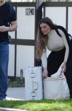 BRITTANY CATWRIGHT Films Her Move Out in Los Angeles 03/05/2024