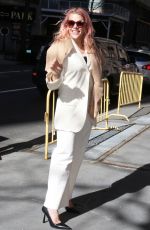 BUSY PHILIPPS Arrives at The View in New York 03/11/2024