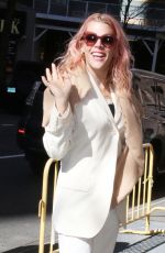 BUSY PHILIPPS Arrives at The View in New York 03/11/2024