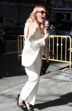 BUSY PHILIPPS Arrives at The View in New York 03/11/2024