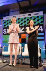 CAILEE SPAENY at Conversation with Alex Garland Panel at SXSW Festival in Austin 03/15/2024