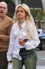 CAMILA CABELLO Out for Ice Cream from Erewhon in Los Angeles 03/12/2024