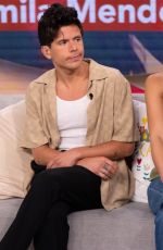 CAMILA MENDES at Despierta America in Miami 03/27/2024