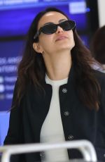 CAMILA MENDES at LAX Airport in Los Angeles 03/11/2024