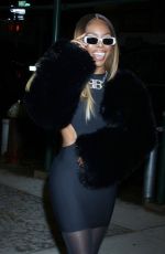 CANDIACE DILLARD-BASSETT Arrives at Watch What Happens Live in New York 02/27/2024