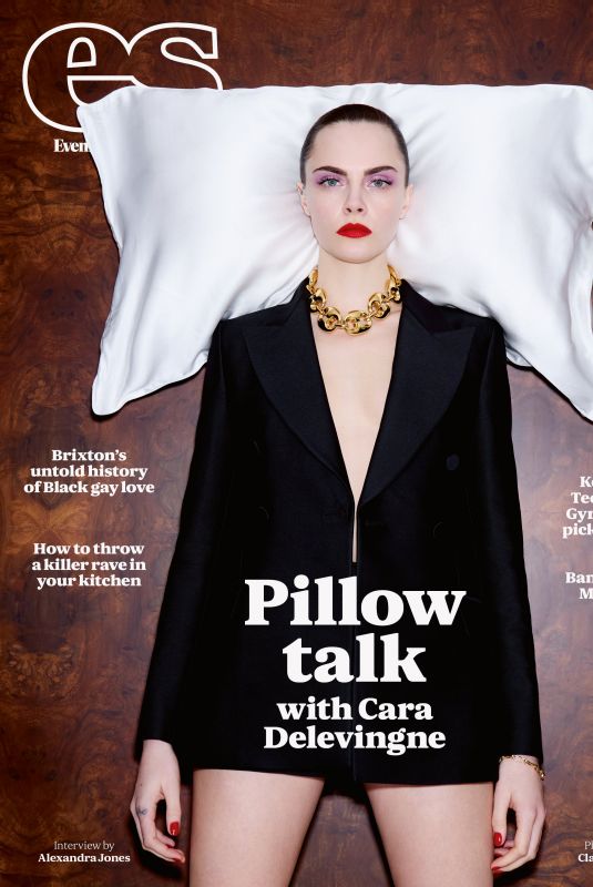 CARA DELEVINGNE in ES Magazine, March 2024