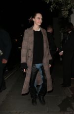 CARA DELEVINGNE Leaves Cabaret at The Kit Kat Club in London 03/12/2024