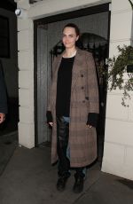 CARA DELEVINGNE Leaves Cabaret at The Kit Kat Club in London 03/12/2024