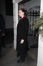 CARA DELEVINGNE Leaves First Performance of Cabaret in London 03/11/2024