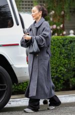 CARA SANTANA Leaves Lunch Date in Los Angeles 03/06/2024