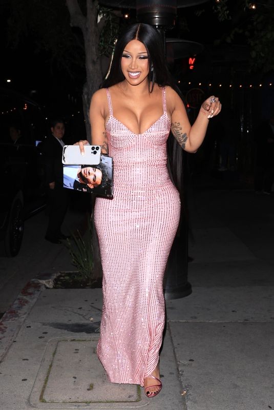 CARDI B Leaves a Charity Event in West Hollywood 03/26/2024