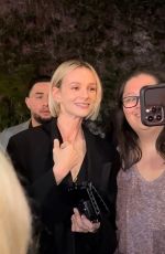 CAREY MULLIGAN Greets Fans at Netflix Pre-Oscar Party in Hollywood 03/09/2024