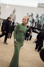 CAROLINE DAUR Arrives at Off-White Fashion Show at Paris Fashion Week 02/29/2024