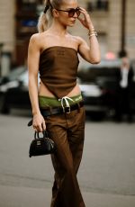 CAROLINE DAUR at Miu Miu Fashion Show at Paris Fashion Week 03/05/2024