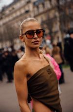 CAROLINE DAUR at Miu Miu Fashion Show at Paris Fashion Week 03/05/2024