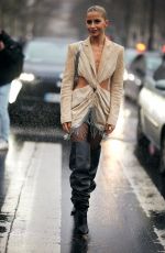 CAROLINE DAUR at Rabanne Fashion Show at Paris Fashion Week 02/29/2024