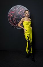 CAROLINE DAUR at Versace Fashion Show at Milan Fashion Week 02/23/2024