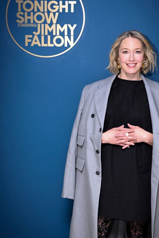 CARRIE COON at Tonight Show Starring Jimmy Fallon in New York 03/12/2024