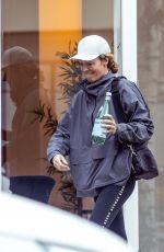 CAT DEELEY Arrives at a Beauty Salon in London 03/15/2024