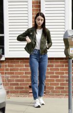 CAYLEE COWAN at a Photoshoot for Madewell Fashion Label in Los Angeles 03/05/2024