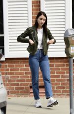 CAYLEE COWAN at a Photoshoot for Madewell Fashion Label in Los Angeles 03/05/2024