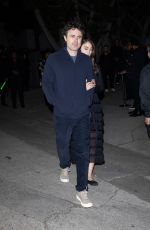 CAYLEE COWAN Leaves Vanity Fair x Saint Laurent x NBCUniversal Oppenheimer Film Toast in Los Angeles 03/08/2024