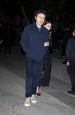 CAYLEE COWAN Leaves Vanity Fair x Saint Laurent x NBCUniversal Oppenheimer Film Toast in Los Angeles 03/08/2024