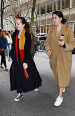 CECILY STRONG Arrives at NBC Studios in New York 03/26/2024