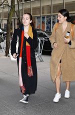 CECILY STRONG Arrives at NBC Studios in New York 03/26/2024