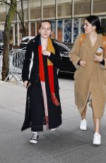 CECILY STRONG Arrives at NBC Studios in New York 03/26/2024